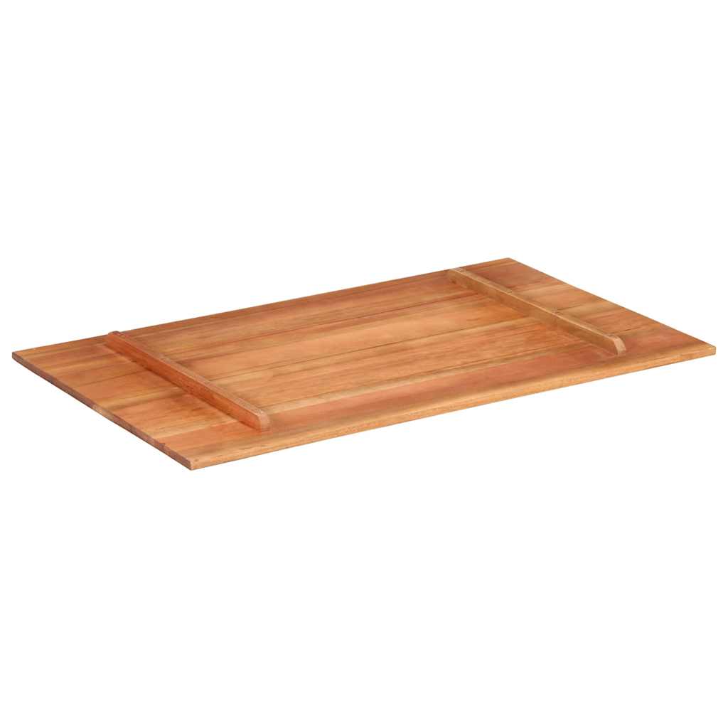 Tischplatte Massivholz Akazie 15-16 mm 60x100 cm