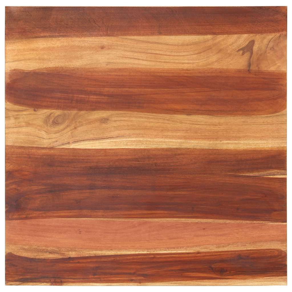 Tischplatte Massivholz Akazie 15-16 mm 70x70 cm