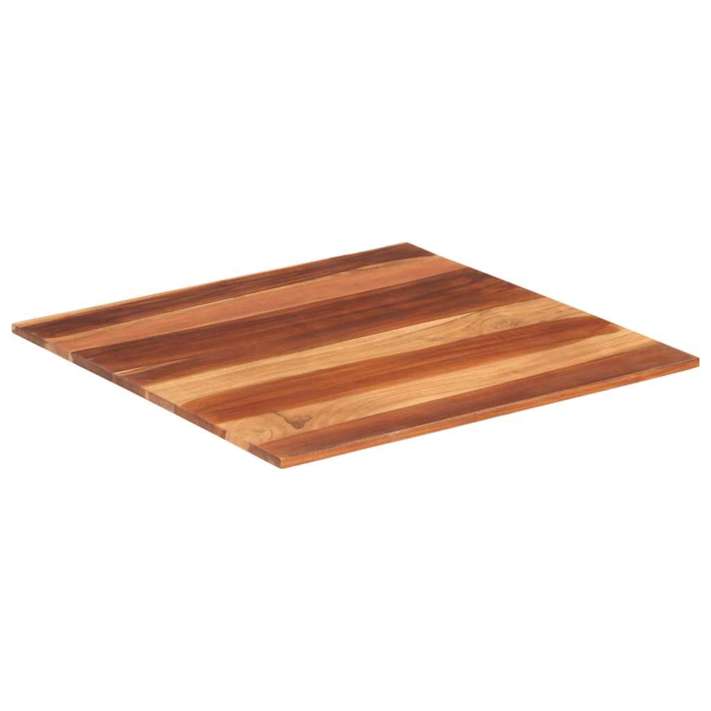 Tischplatte Massivholz Akazie 15-16 mm 70x70 cm