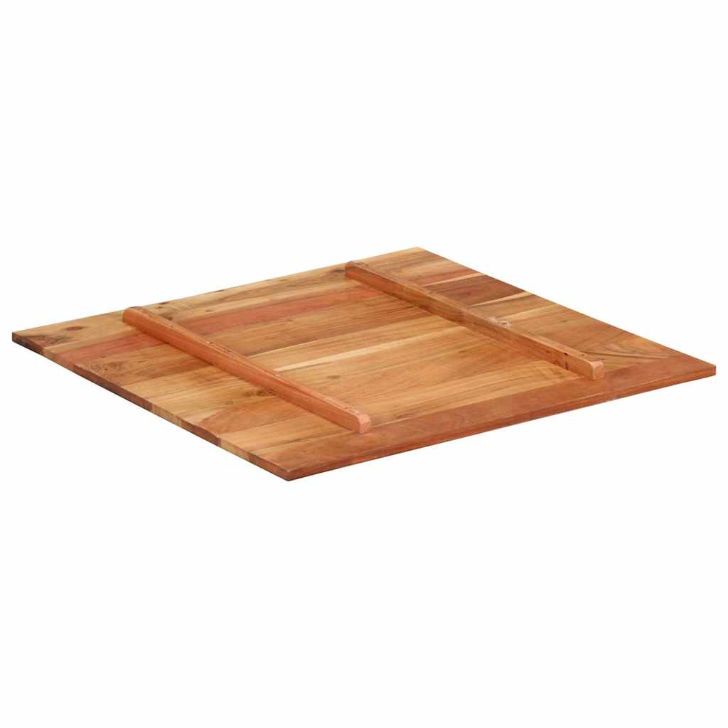 Tischplatte Massivholz Akazie 15-16 mm 70x70 cm