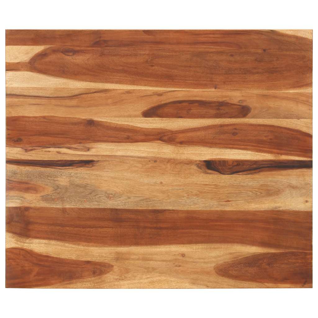 Tischplatte Massivholz Akazie 15-16 mm 70x80 cm