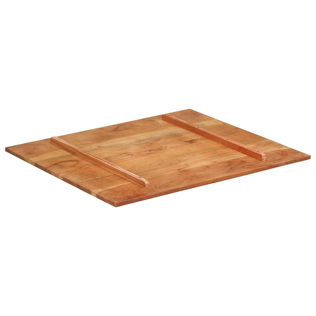 Tischplatte Massivholz Akazie 15-16 mm 70x80 cm