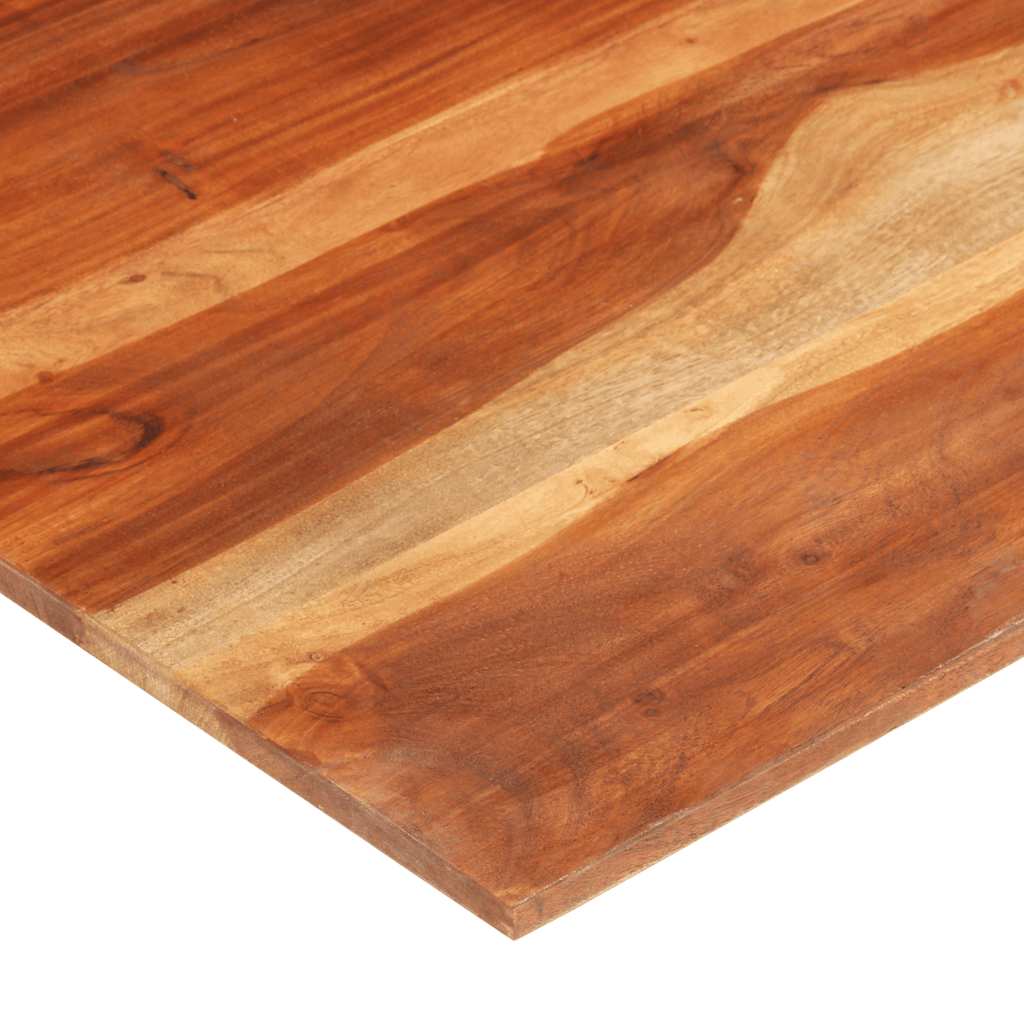 Tischplatte Massivholz Akazie 15-16 mm 70x80 cm