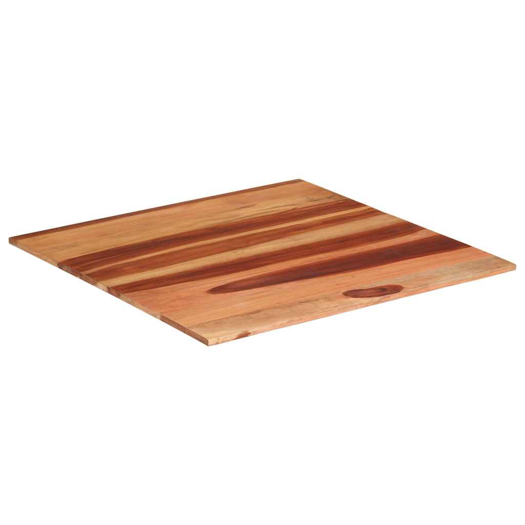 Tischplatte Massivholz Akazie 15-16 mm 80x80 cm