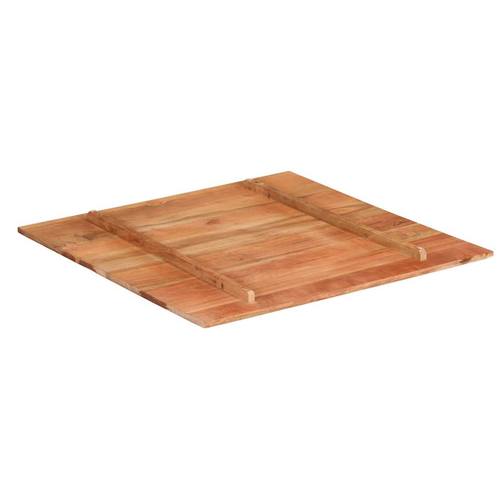 Tischplatte Massivholz Akazie 15-16 mm 80x80 cm