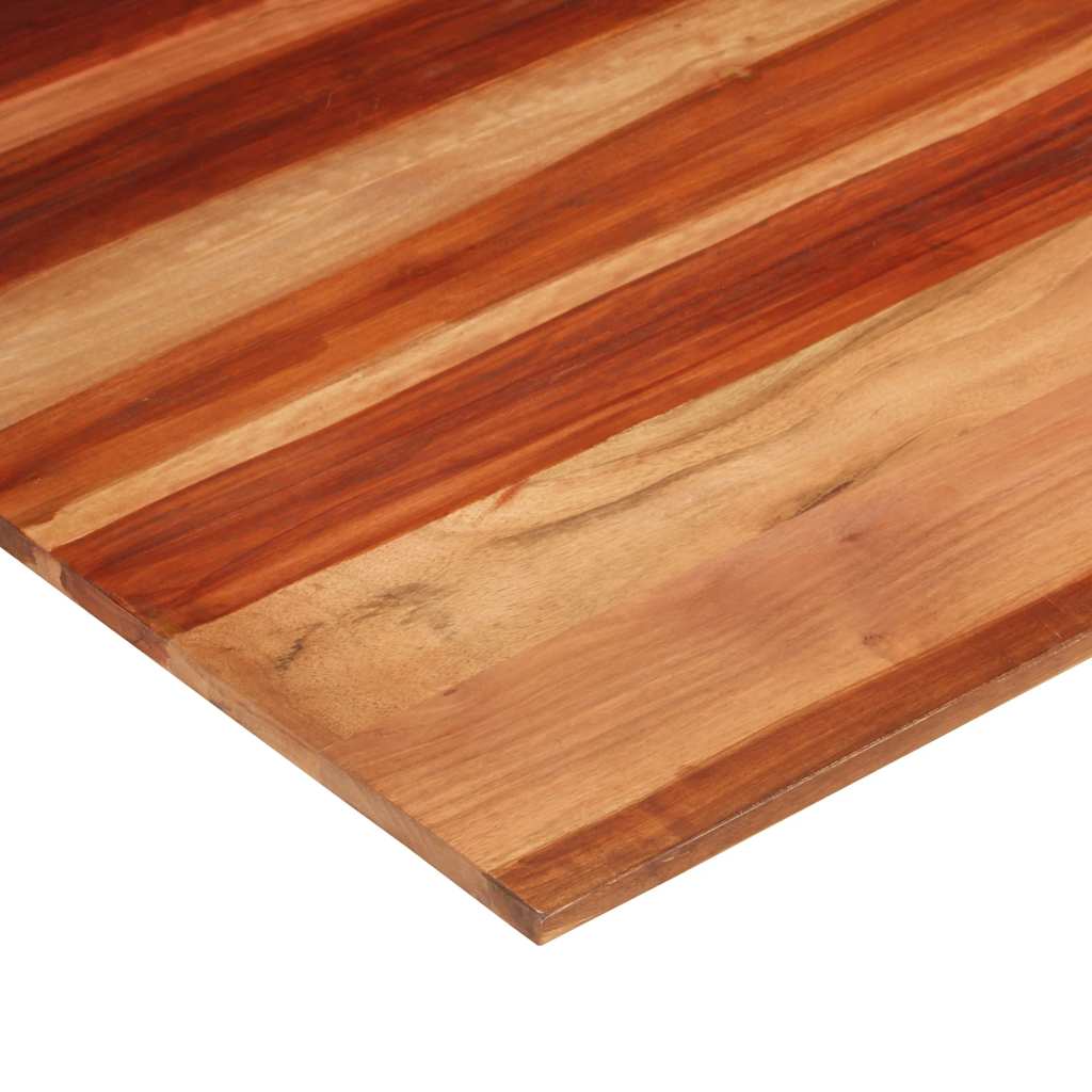 Tischplatte Massivholz Akazie 15-16 mm 80x80 cm