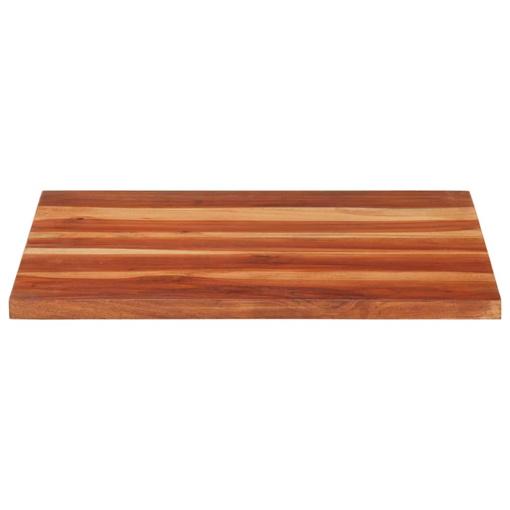 Tischplatte Massivholz Akazie 25-27 mm 60x60 cm