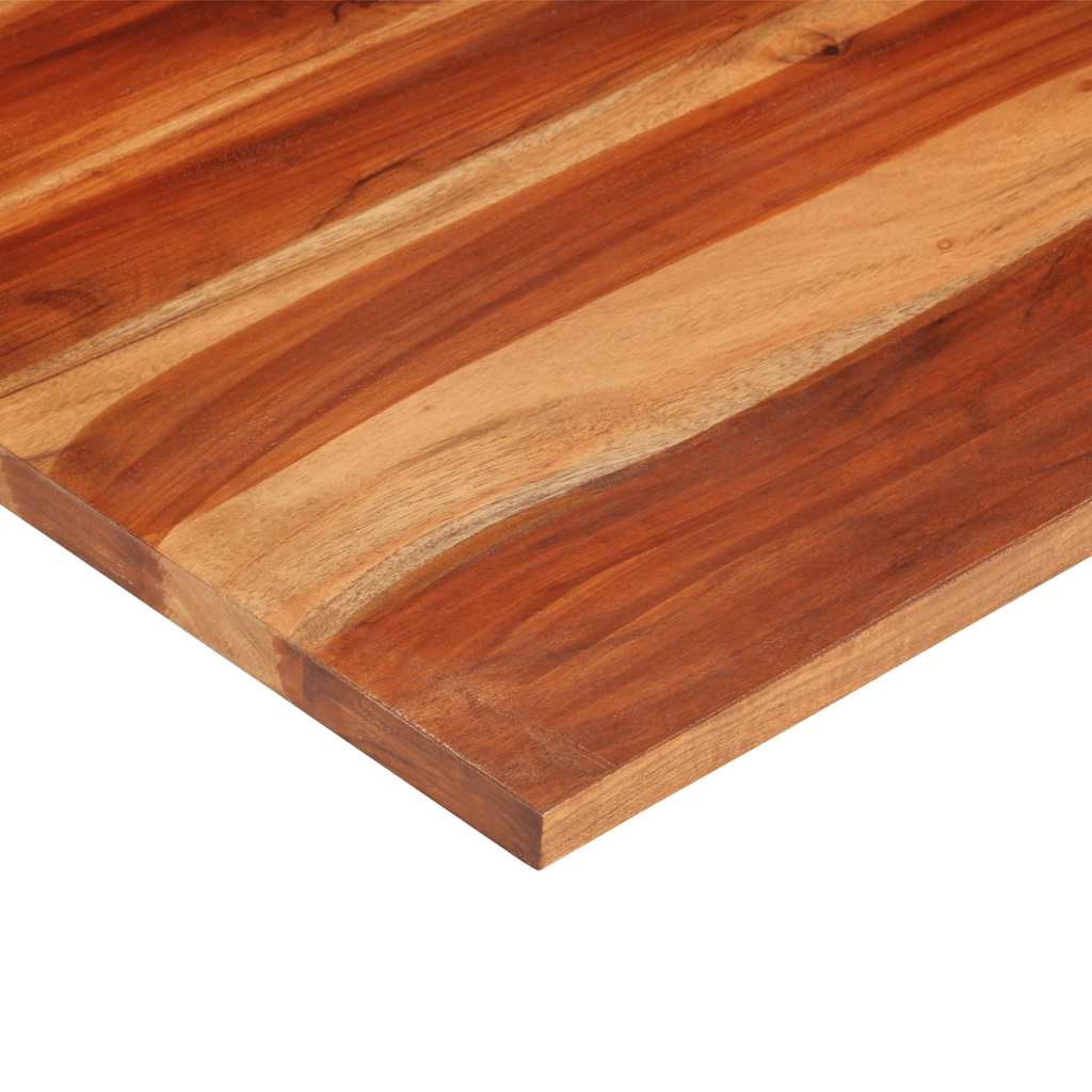 Tischplatte Massivholz Akazie 25-27 mm 60x60 cm