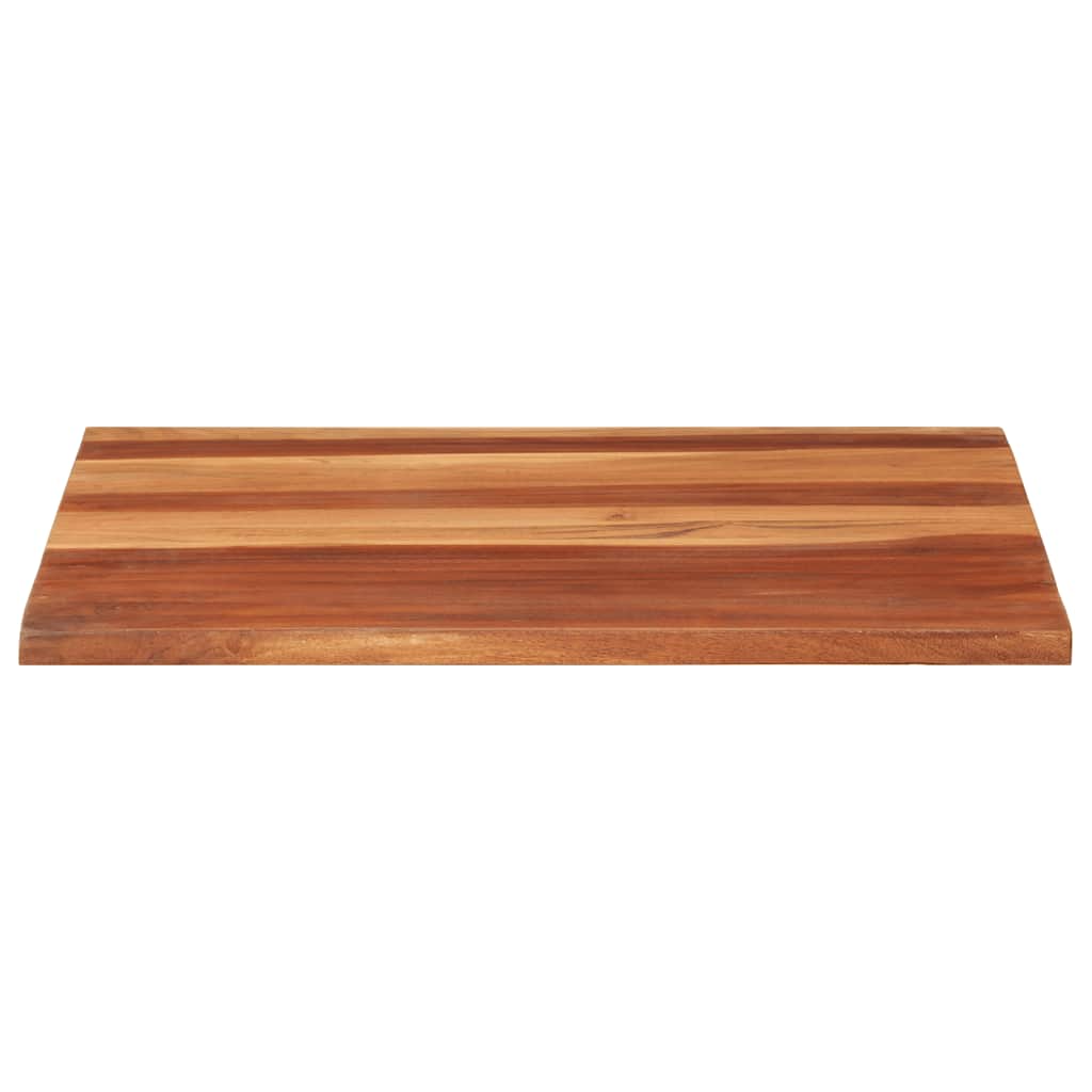 Tischplatte Massivholz Akazie 25-27 mm 60x70 cm