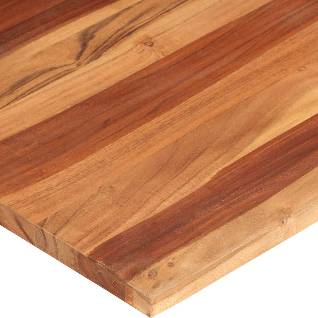 Tischplatte Massivholz Akazie 25-27 mm 60x70 cm