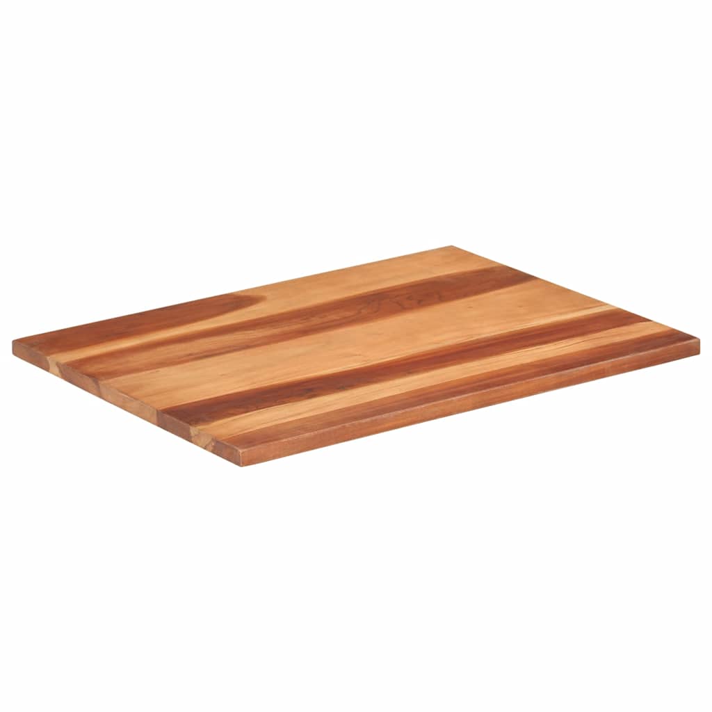 Tischplatte Massivholz Akazie 25-27 mm 60x80 cm