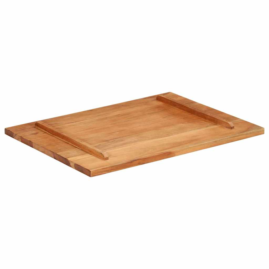 Tischplatte Massivholz Akazie 25-27 mm 60x80 cm