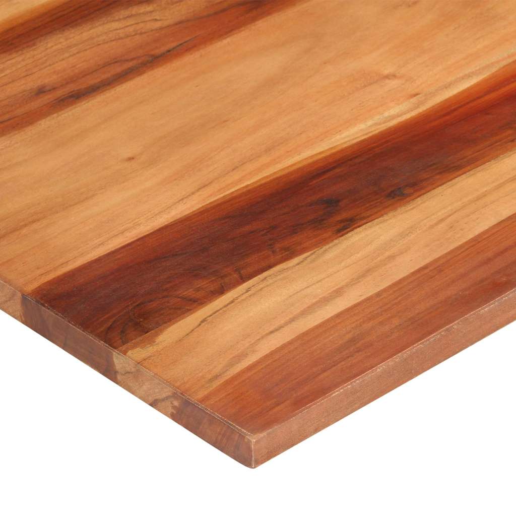 Tischplatte Massivholz Akazie 25-27 mm 60x80 cm