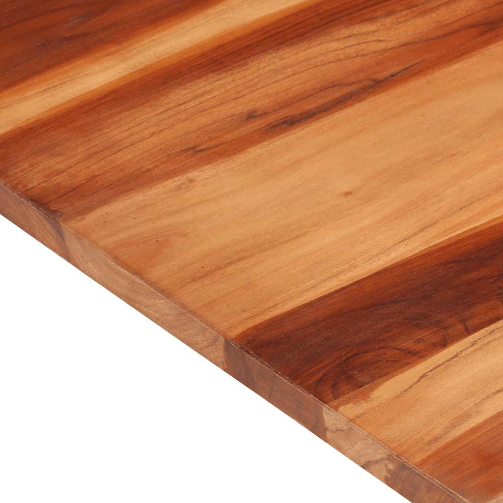 Tischplatte Massivholz Akazie 25-27 mm 60x80 cm