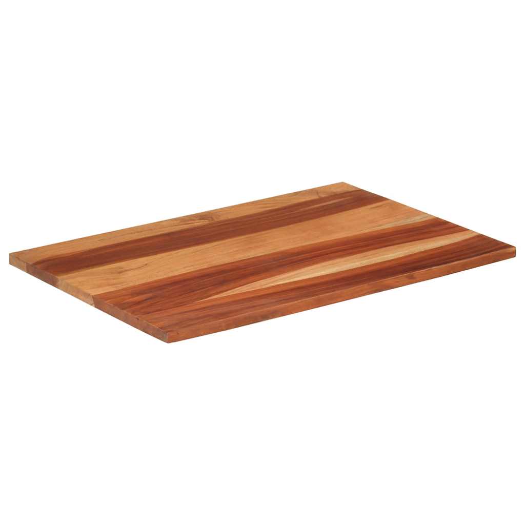 Tischplatte Massivholz Akazie 25-27 mm 60x90 cm