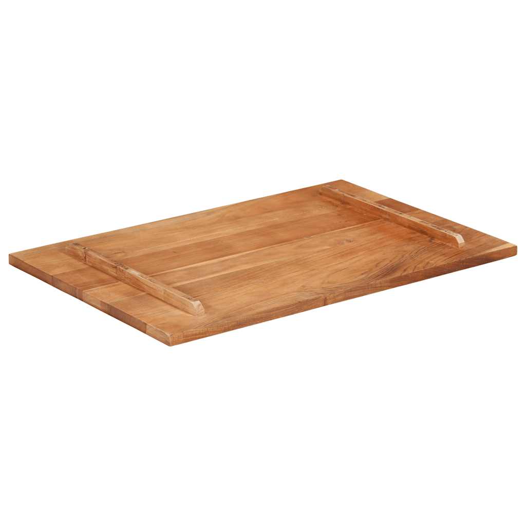 Tischplatte Massivholz Akazie 25-27 mm 60x90 cm