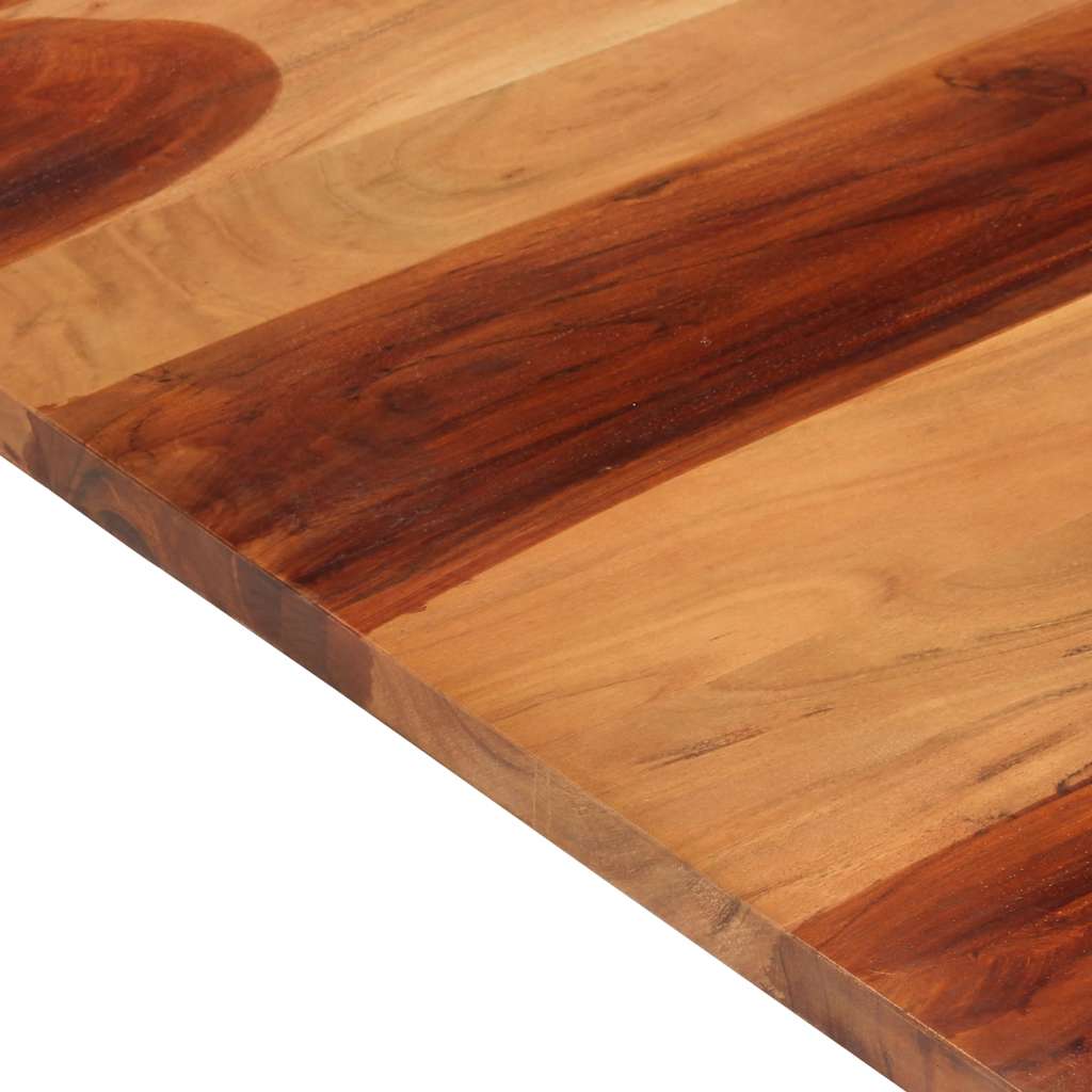 Tischplatte Massivholz Akazie 25-27 mm 70x80 cm