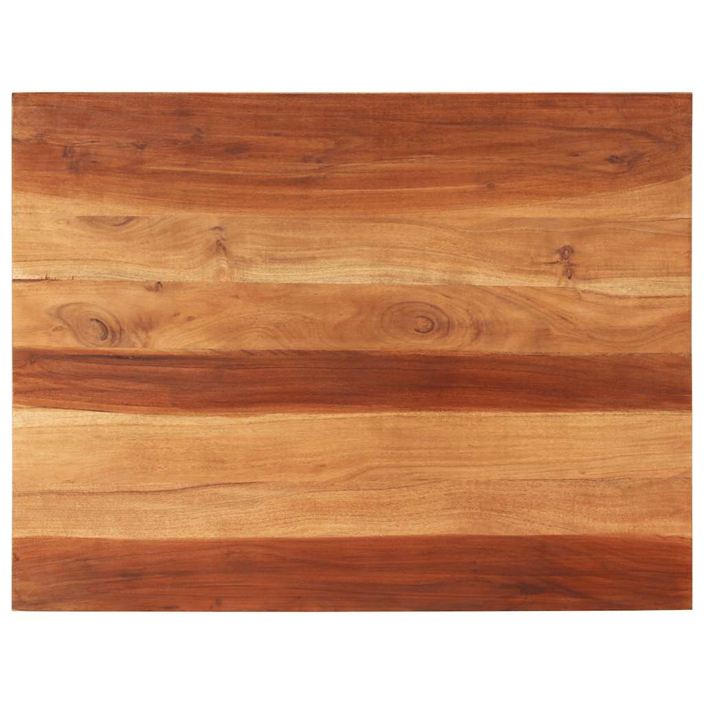 Tischplatte Massivholz Akazie 25-27 mm 70x90 cm
