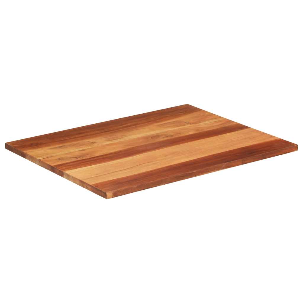Tischplatte Massivholz Akazie 25-27 mm 70x90 cm