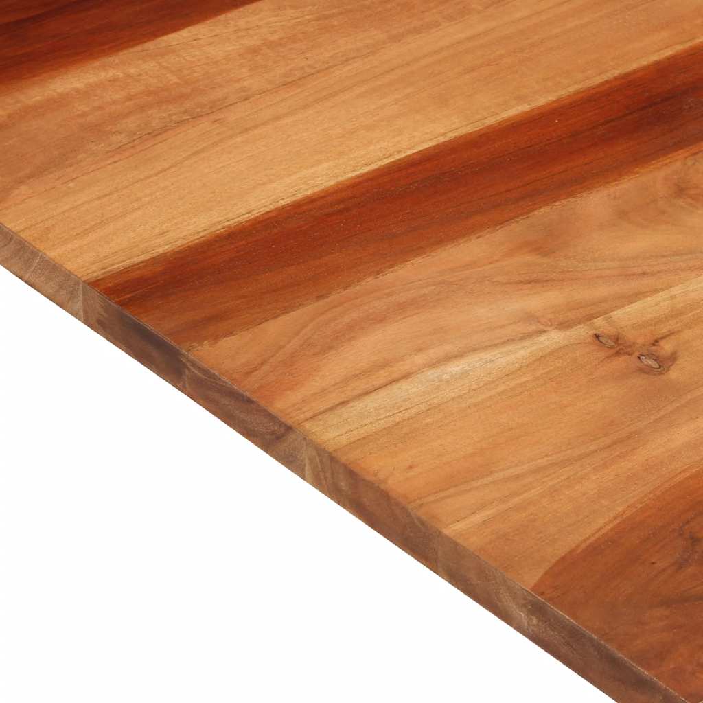 Tischplatte Massivholz Akazie 25-27 mm 70x90 cm