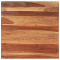 Tischplatte Massivholz Akazie 25-27 mm 80x80 cm