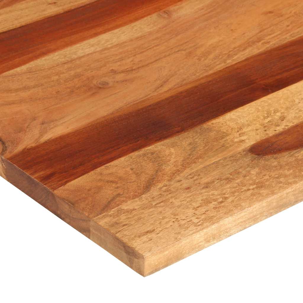 Tischplatte Massivholz Akazie 25-27 mm 80x80 cm
