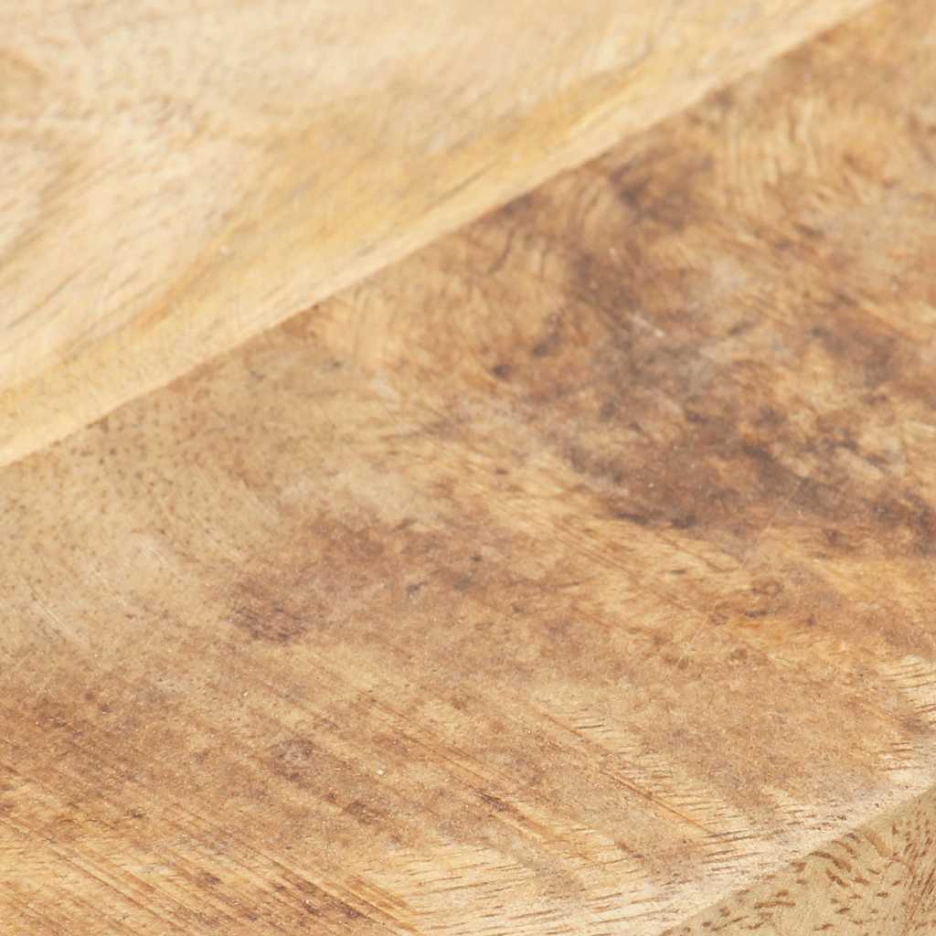 Tischplatte Massivholz Mango 15-16 mm 90x60 cm