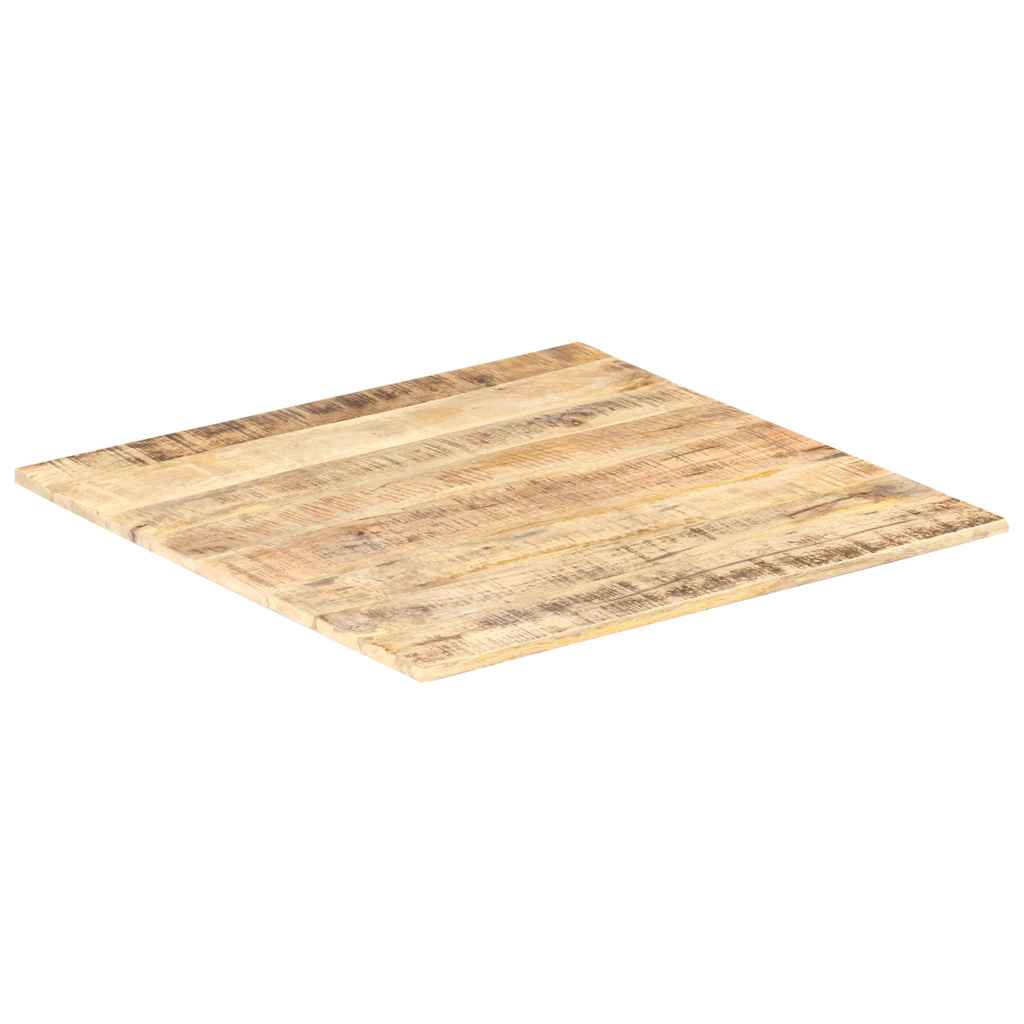 Tischplatte Massivholz Mango 15-16 mm 70x70 cm