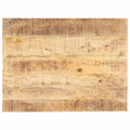 Tischplatte Massivholz Mango 15-16 mm 90x70 cm