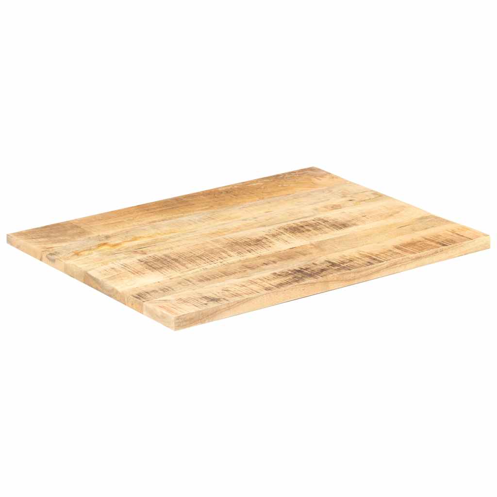 Tischplatte Massivholz Mango 25-27 mm 70x60 cm