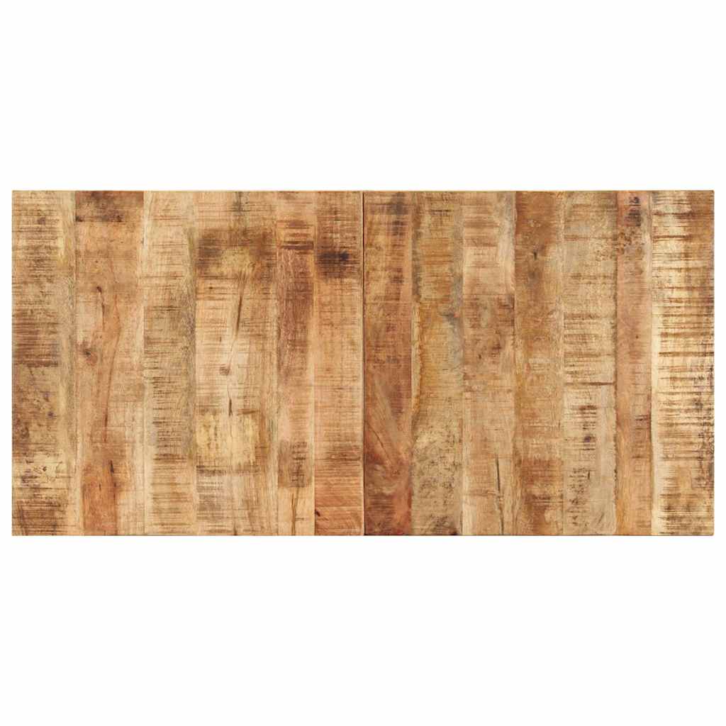 Tischplatte Massivholz Mango 25-27 mm 120x60 cm