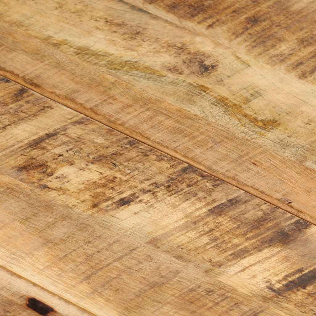 Tischplatte Massivholz Mango 25-27 mm 140x60 cm