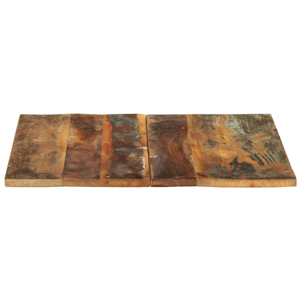 Tischplatte Quadratisch 60x60 cm 15-16 mm Altholz Massiv
