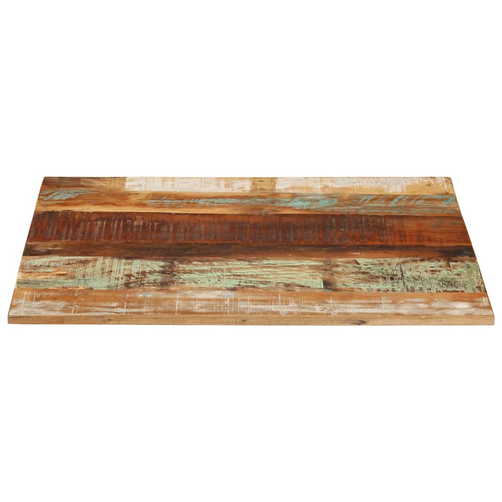 Tischplatte Rechteckig 70x80 cm 15-16 mm Altholz Massiv