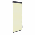 Außenrollo 60 x 250 cm Cremeweiß
