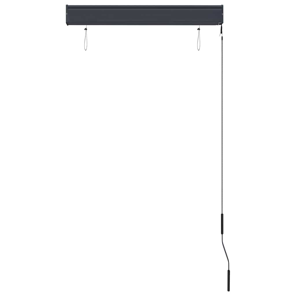 Außenrollo 80 x 250 cm Gelb und Blau
