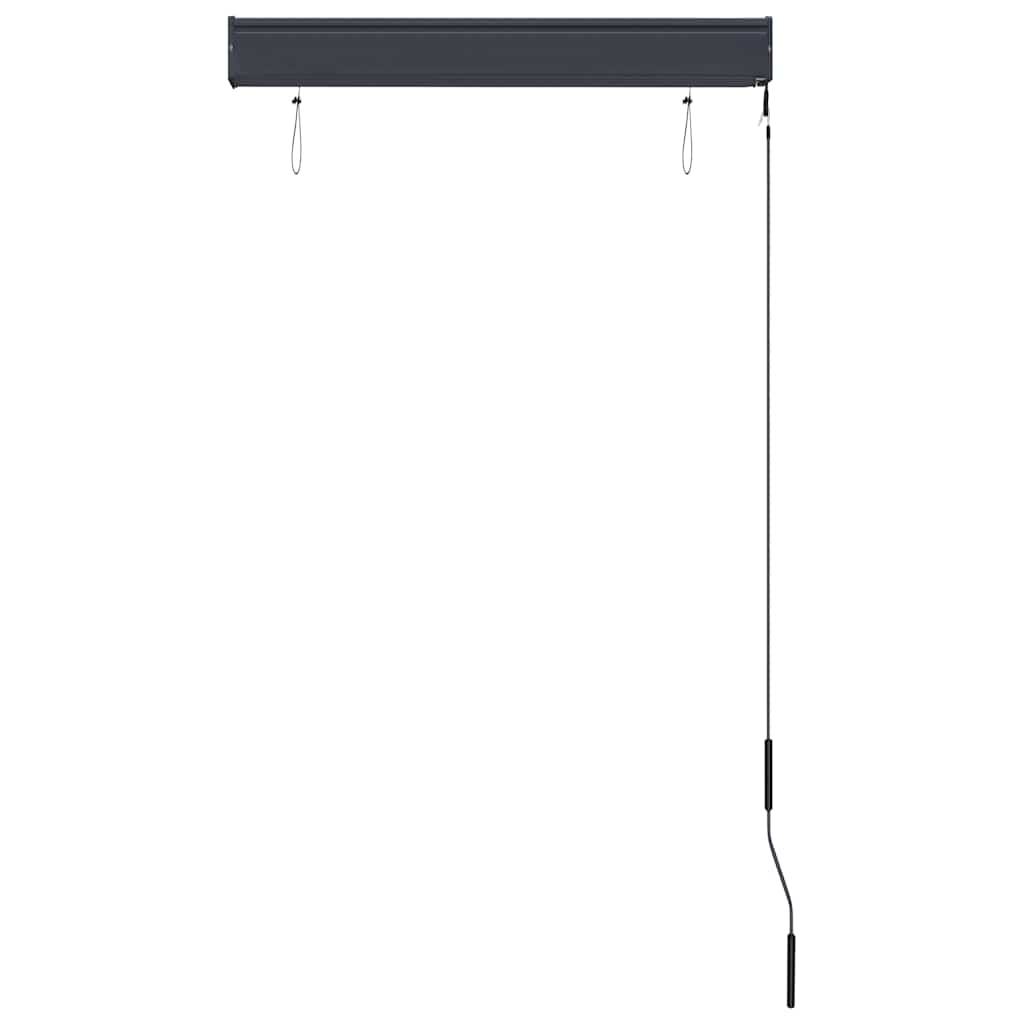 Außenrollo 80 x 250 cm Anthrazit