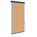 Außenrollo 100 x 250 cm Gelb und Blau