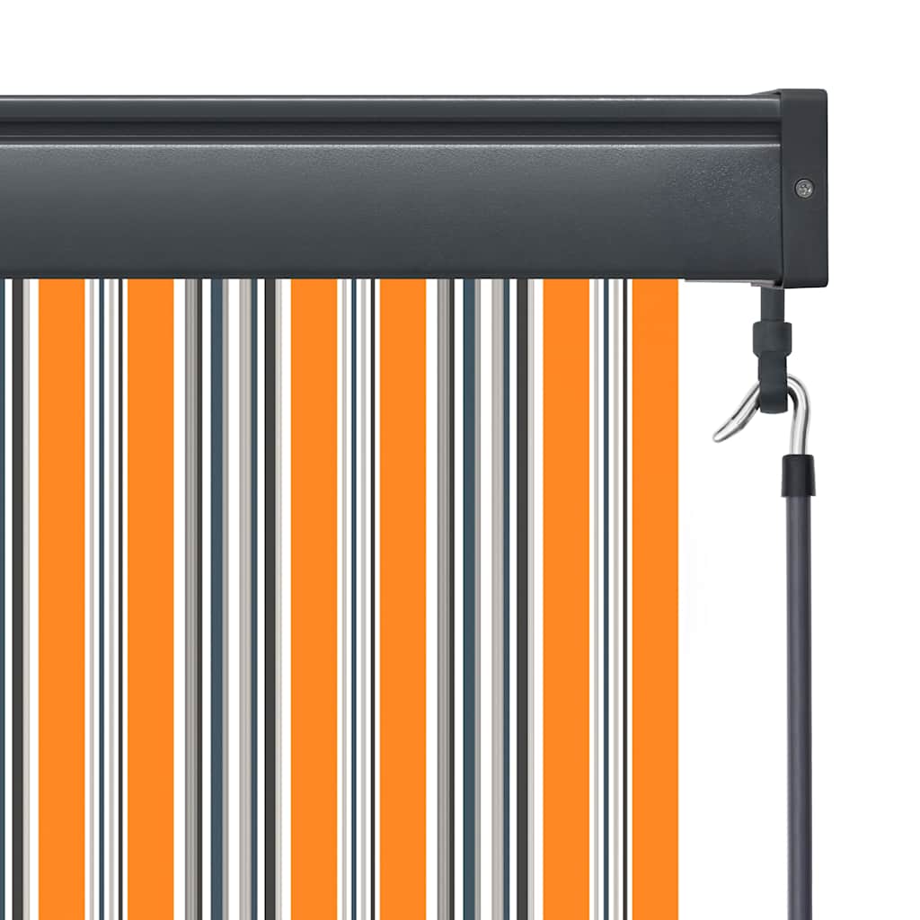 Außenrollo 100 x 250 cm Gelb und Blau