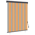 Außenrollo 140x250 cm Gelb und Blau