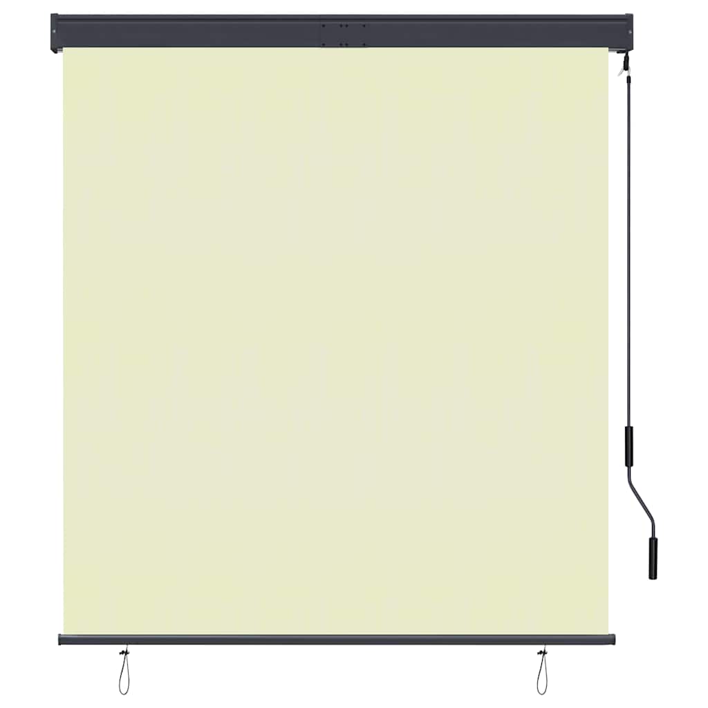 Außenrollo 140x250 cm Creme