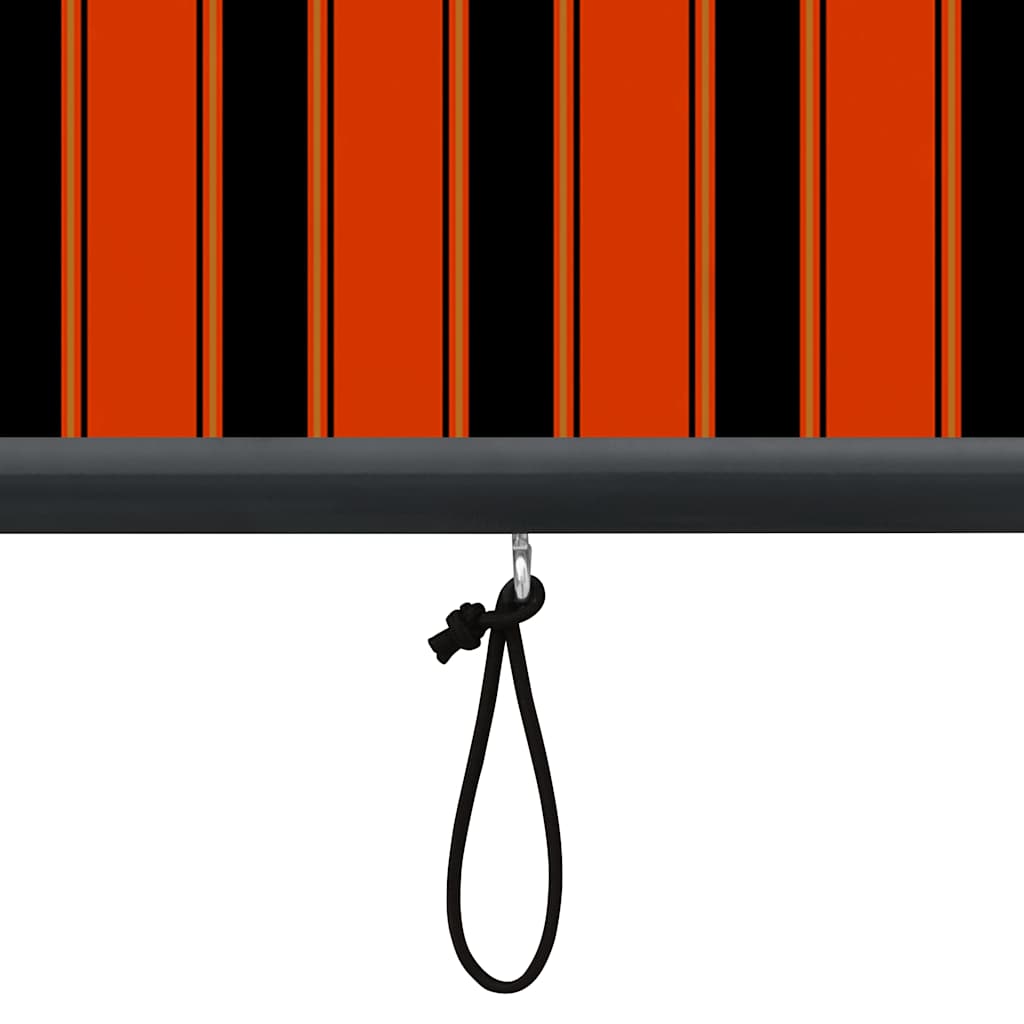 Außenrollo 140x250 cm Orange und Braun