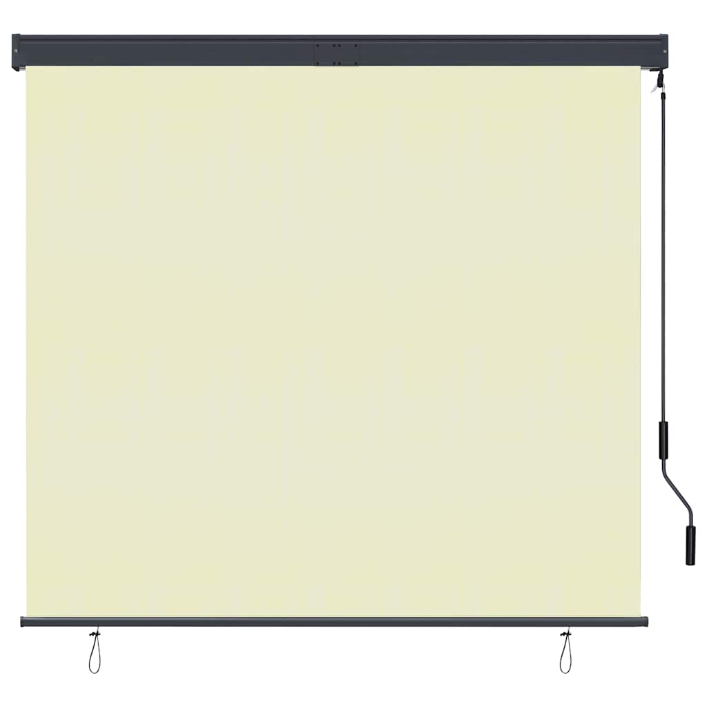 Außenrollo 160x250 cm Creme