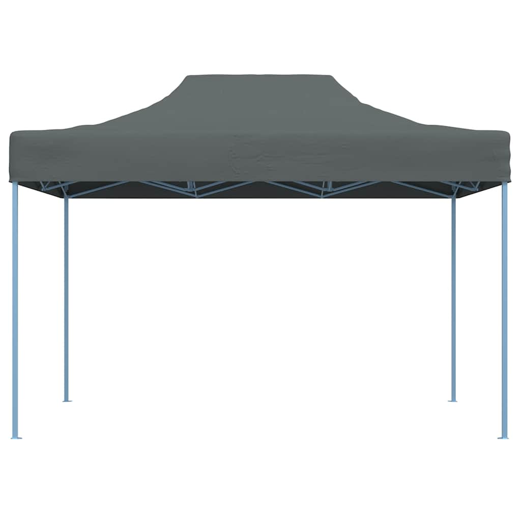 Profi-Partyzelt Faltbar 3×4 m Stahl Anthrazit