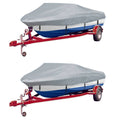 Bootspersenninge 2 Stk. Grau Länge 488-564 cm Breite 239 cm