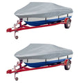 Bootspersenninge 2 Stk. Grau Länge 610-671 cm Breite 254 cm