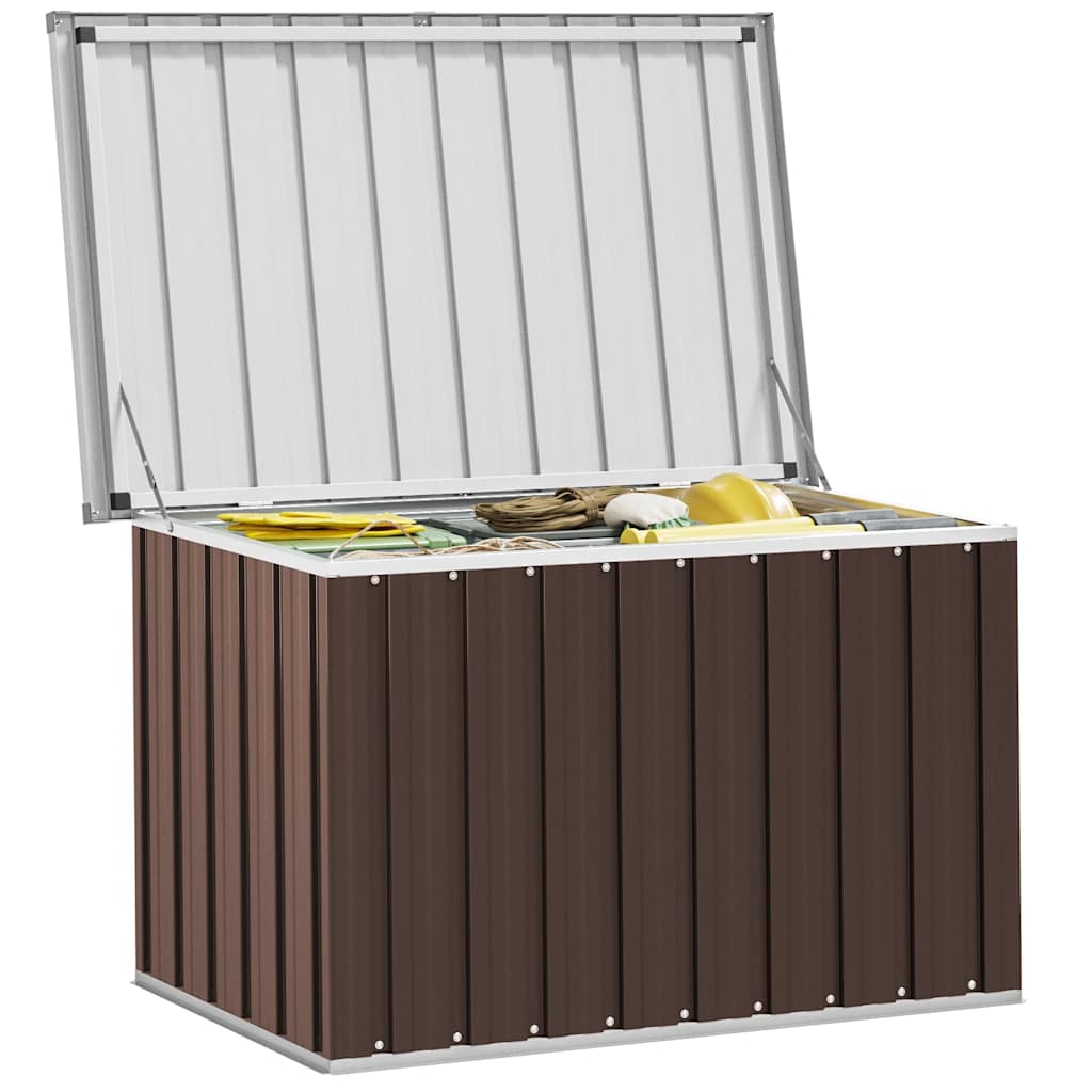Garten-Aufbewahrungsbox Braun 109 x 67 x 65 cm