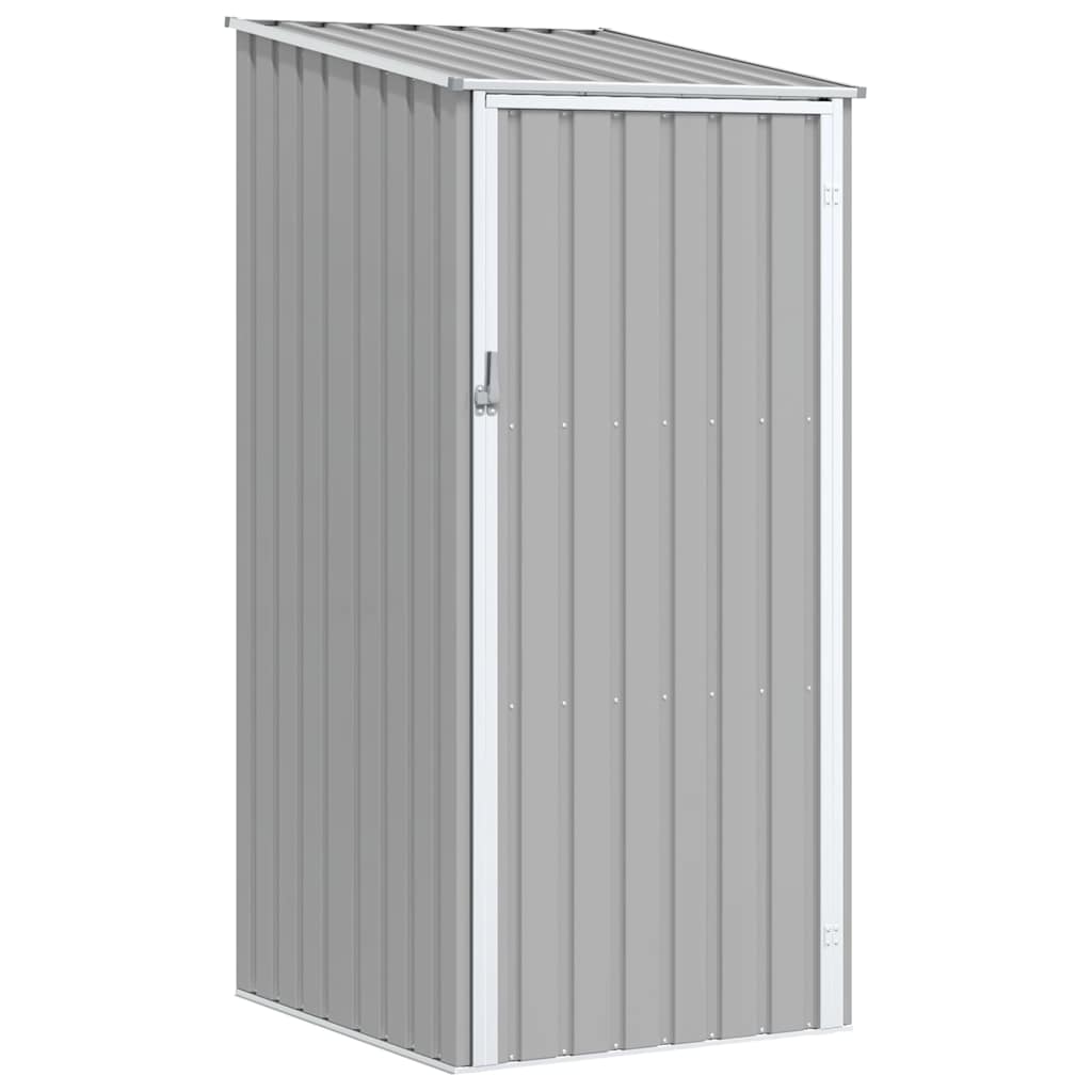 Gerätehaus Grau 87x98x159 cm Verzinkter Stahl