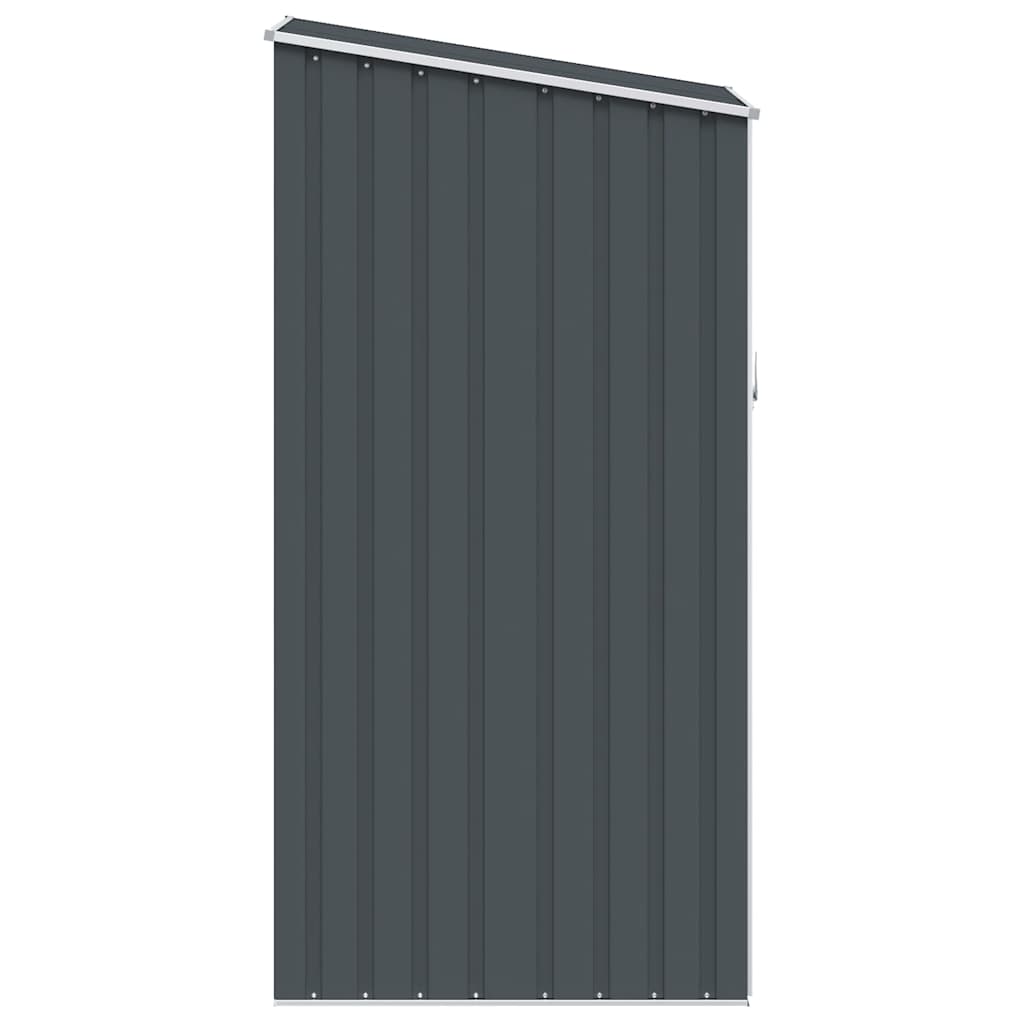 Gerätehaus Anthrazit 87x98x159 cm Verzinkter Stahl