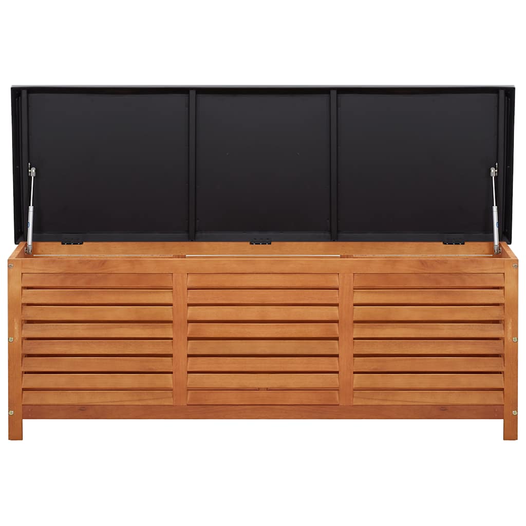 Gartenbox 150x50x55 cm Eukalyptus Massivholz